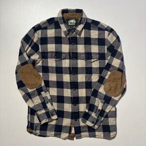 Roots Buffalo Plaid Flannel Shirt Jacket – Size M